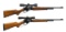 2 MARLIN MODEL 444S LEVER ACTION RIFLES.