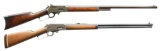 2 MARLIN MODEL 1893 LEVER ACTION RIFLES.