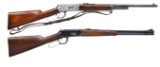2 WINCHESTER MODEL 94 LEVER ACTION RIFLES.