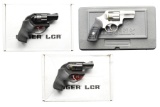 3 RUGER DOUBLE ACTION REVOLVERS.