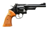 SMITH & WESSON BLUED MODEL 27-2 REVOLVER.