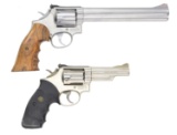 2 SMITH & WESSON 357 MAGNUM REVOLVERS.