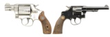 2 SMALL FRAME SMITH & WESSON REVOLVERS.