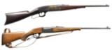 2 SAVAGE LEVER ACTION RIFLES.