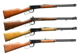 4 WINCHESTER LEVER ACTION RIFLES.