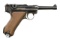 DWM 1914 MILITARY (1918) LUGER SEMI AUTO PISTOL.