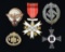 EXCEPTIONAL WWII GERMAN BADGES & MEDALS.