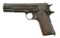 COLT MODEL 1911 SEMI AUTO PISTOL.