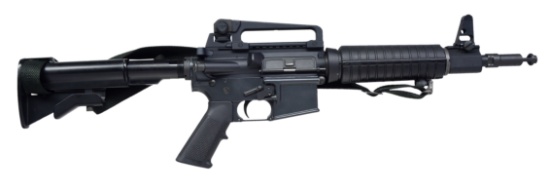 BUSHMASTER XM15Z MACHINE GUN.