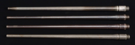 4 BROWNING MG BARRELS.