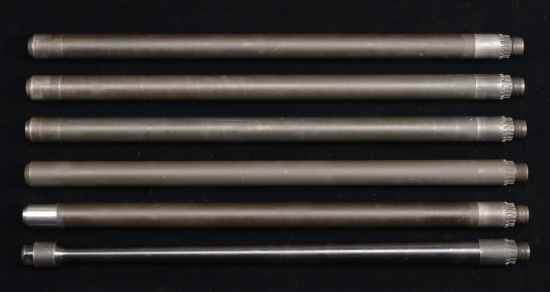 6 MODEL 1919 TYPE BROWNING MG BARRELS.