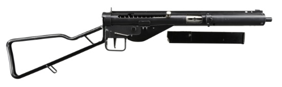 INDIANAPOLIS ORDNANCE STEN MK3 BLANK FIRING SMG.