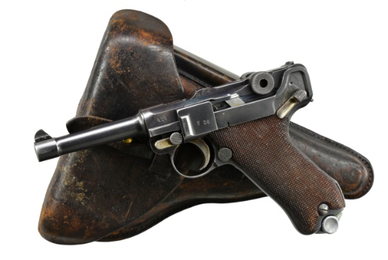 SIMSON & CO. P.08 LUGER SEMI AUTO PISTOL.