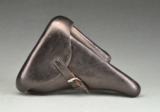 RARE KRIEGHOFF PROOFED BLACK CLAMSHELL LUGER