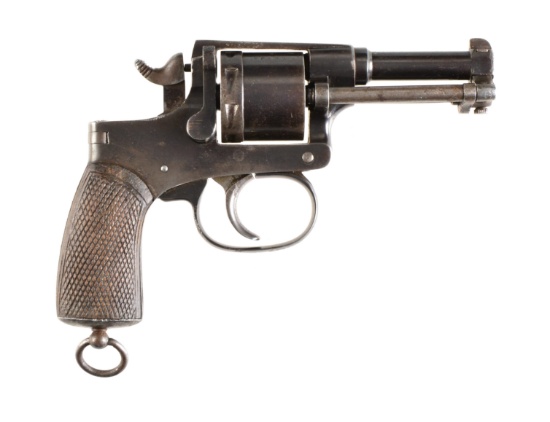 RAST GASSER MODEL 1898 OFFICERS STYLE REVOLVER.