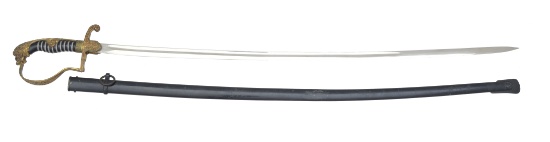 GERMAN SWORD WITH SCABBARD.