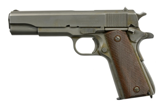 REMINGTON RAND 1911 A1 SEMI AUTO PISTOL.