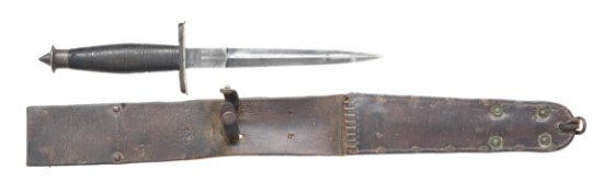 CASE V-42 STILETTO WITH SCABBARD.