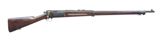 SPRINGFIELD MODEL 1896 KRAG BOLT ACTION RIFLE.