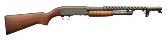ITHACA MODEL 37 REPLICATED TRENCH PUMP SHOTGUN.