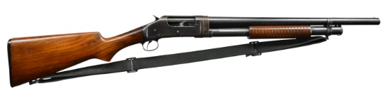 WINCHESTER 97 TAKEDOWN RIOT SHOTGUN.