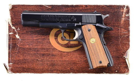 COLT GOVERNMENT MODEL SERIES 70 SEMI AUTO PISTOL.