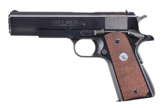 COLT GOVERNMENT MODEL MK IV SERIES 80 SEMI AUTO