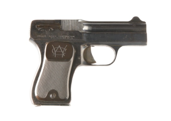 A.W. SCHWARZLOSE MODEL 1908 SEMI AUTO PISTOL W/