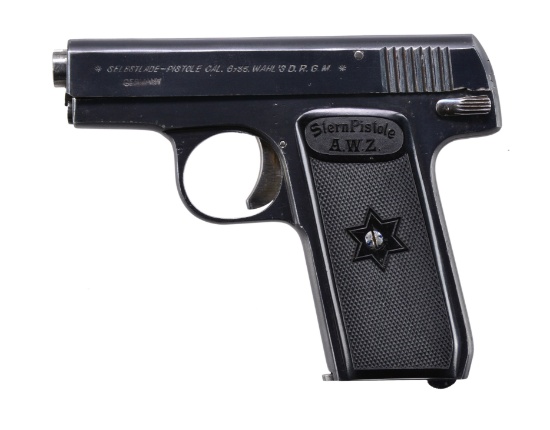 ALBIN WAHL STERN SEMI AUTO PISTOL.