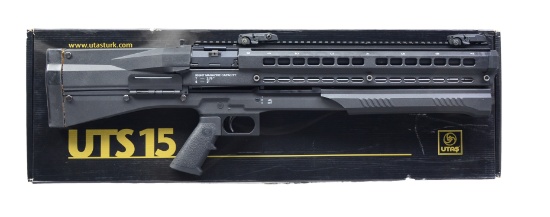 UTAS MODEL UTS-15 PUMP ACTION SHOTGUN.