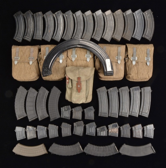 LARGE GROUP OF AK STYLE MAGAZINES.