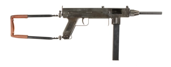 MADSEN M50 WITH BOX & BLANK FIRING REPLICAS.