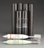 USGI 81MM INERT MORTAR ROUNDS.