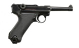 MAUSER byf CODE 42 DATE LUGER SEMI AUTO PISTOL.