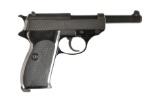 WALTHER MODEL P 1 SEMI AUTO PISTOL.