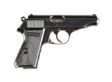 WALTHER PP SEMI AUTO PISTOL.