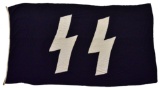 WWII GERMAN SS FLAG.