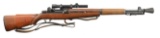 SPRINGFIELD M1C GARAND SEMI AUTO RIFLE.