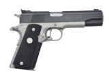 COLT ELITE IX GOLD CUP SEMI AUTO PISTOL.