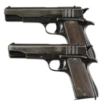 2 HAFDASA BALLESTER-MOLINA SEMI AUTO PISTOLS.