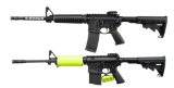 2 AR-15 STYLE SEMI AUTO CARBINES; RUGER & DPMS.