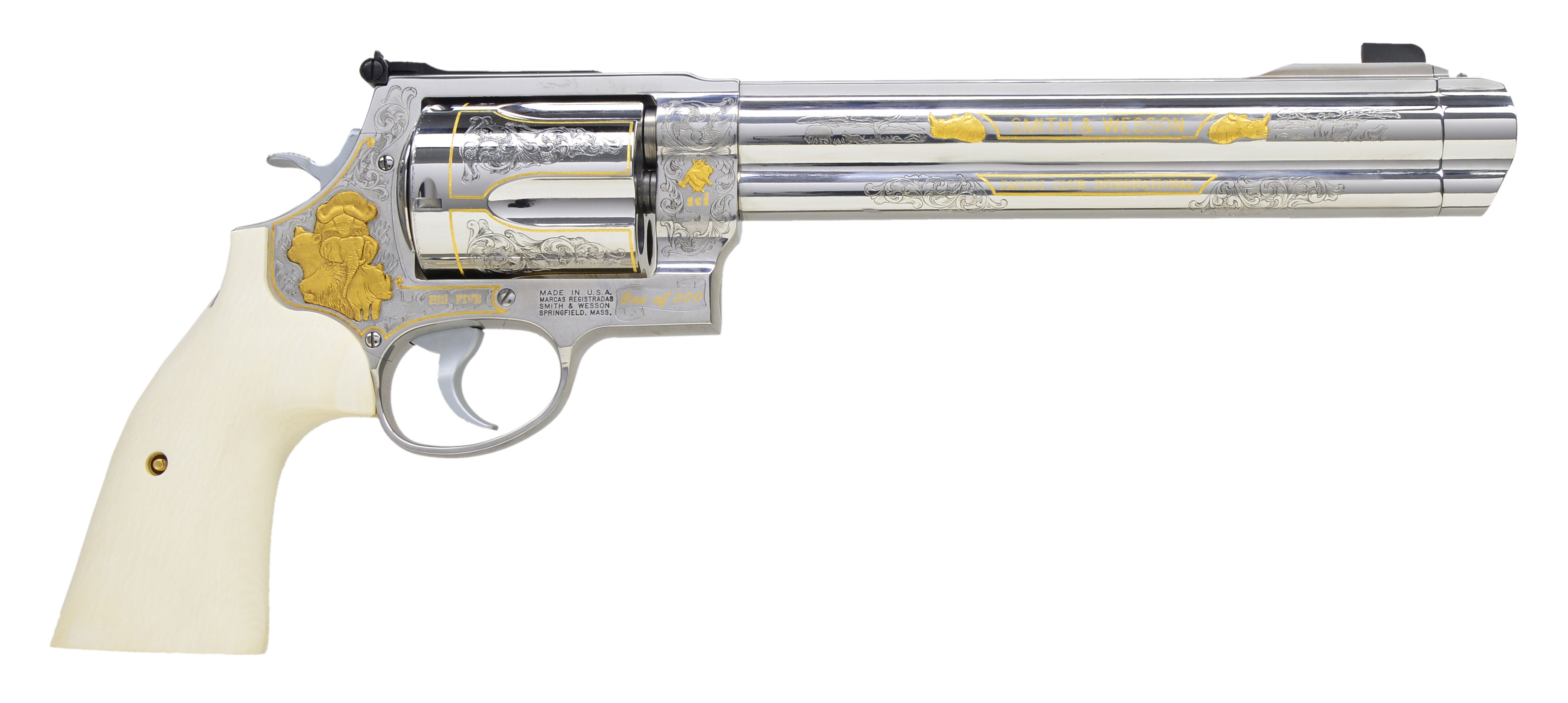 SMITH & WESSON MODEL 500 SAFARI CLUB 