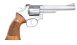 SMITH & WESSON STAINLESS MODEL 66-3 REVOLVER.
