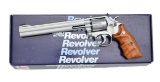2 SMITH & WESSON MODEL 617 STAINLESS REVOLVERS.