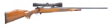 WEATHERBY MARK DELUXE BOLT ACTION RIFLE.