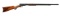 WINCHESTER 1890 ANGELO BEE ENGRAVED PUMP RIFLE.