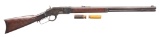 HISTORIC WINCHESTER 1873 LEVER ACTION RIFLE.