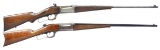 2 SAVAGE MODEL 1899 LEVER ACTION RIFLES.