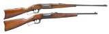 2 SAVAGE MODEL 99 LEVER ACTION RIFLES.