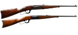 2 SAVAGE 99 LEVER ACTION RIFLES.